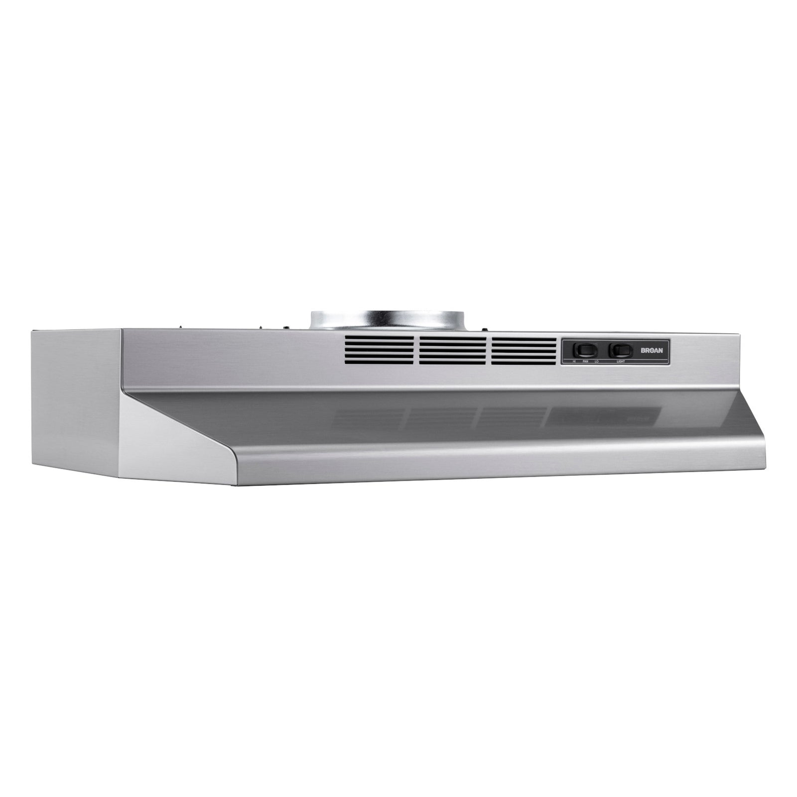 Broan-NuTone Convertible Range Hood, 30 Inch, 230 Max CFM, PrintGuard Stainless - VMInnovations
