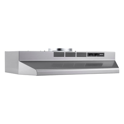 Broan-NuTone Convertible Range Hood, 24 Inch, 230 Max CFM, Stainless (Open Box)