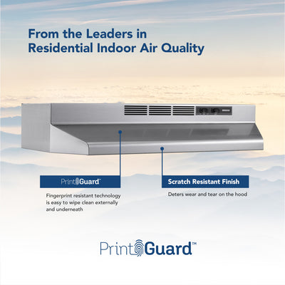 Broan-NuTone Convertible Range Hood, 24 Inch, 230 Max CFM, Stainless (Open Box)