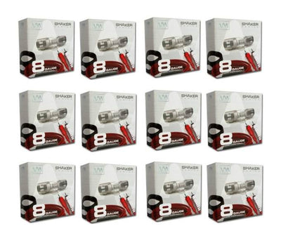 12) VM Audio SRPK8R 8 Gauge Car Amplifier Amp Installation Wiring Wire Kits+RCA