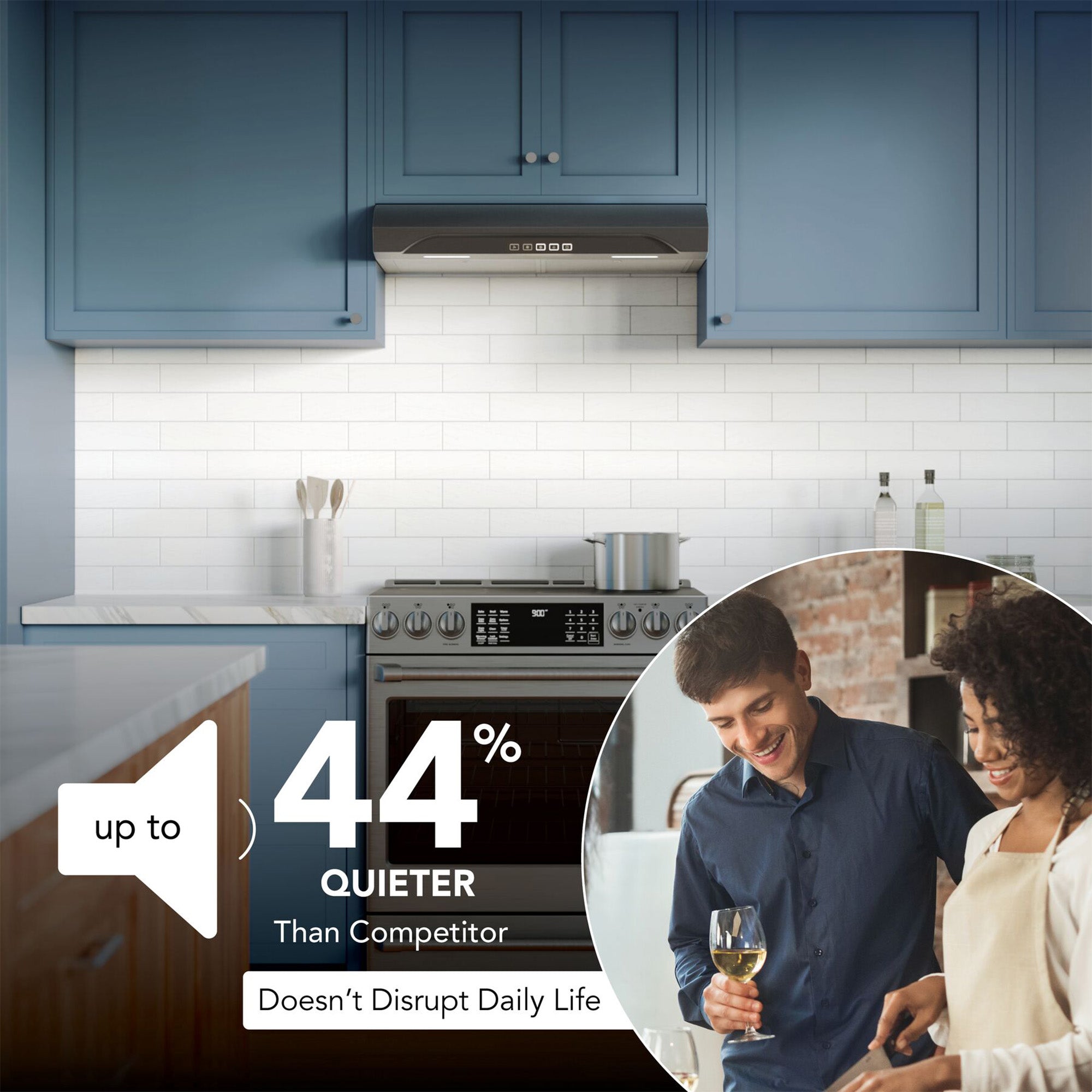 Broan-NuTone 30" Under Cabinet Range Hood, ENERGY STAR 350 Max Blower (Open Box)