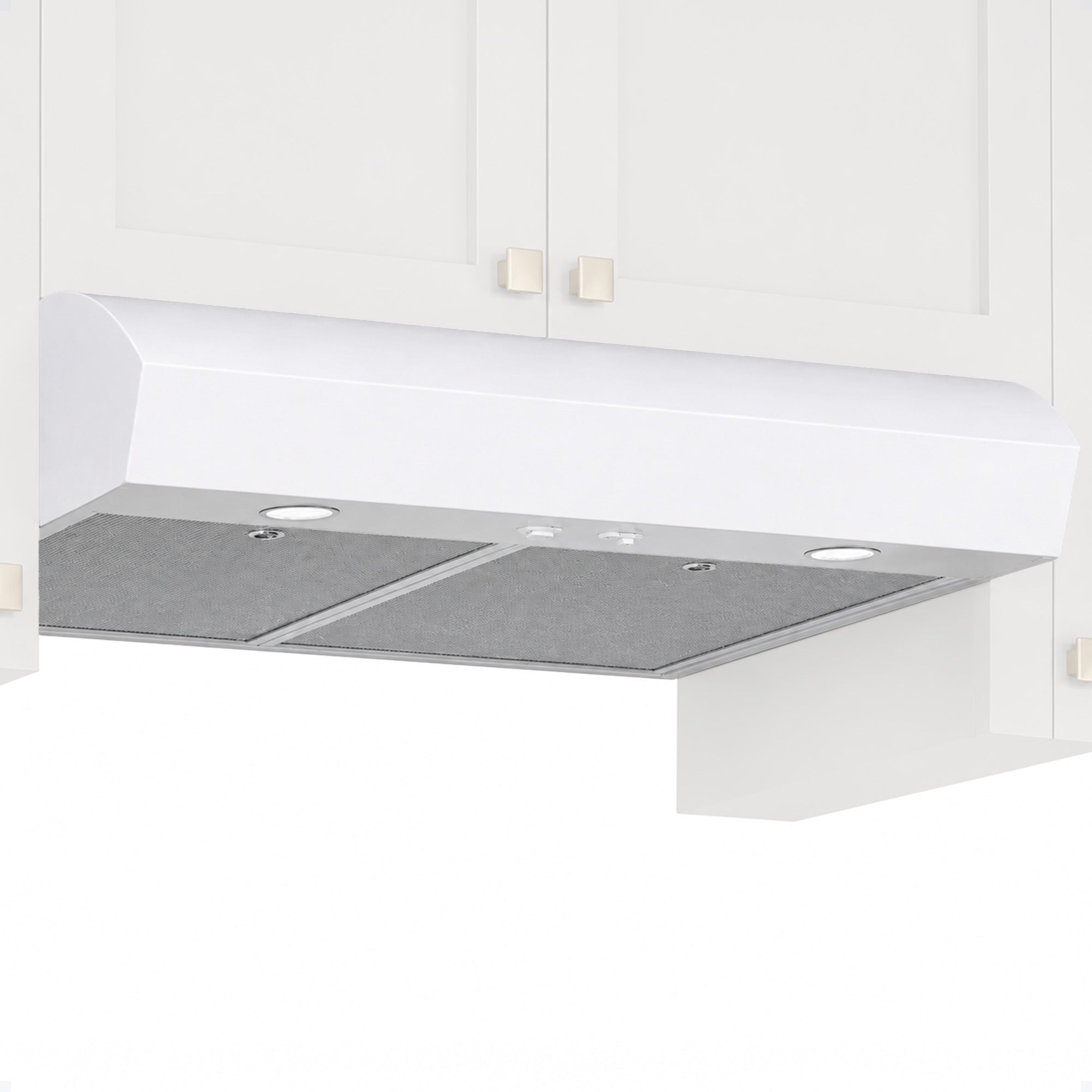 Broan-NuTone 30" Under Cabinet Rangehood, ENERGY STAR, 350 Max Blower CFM, White