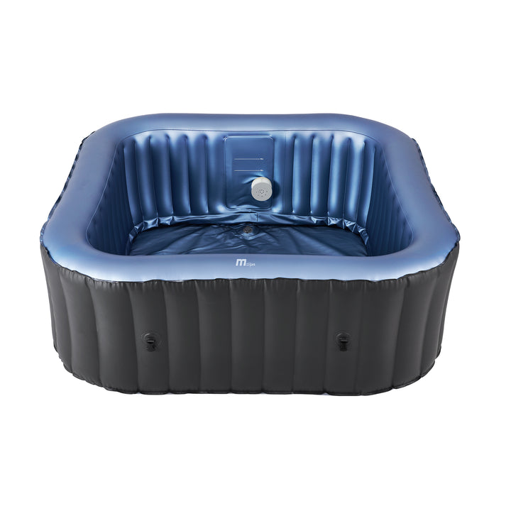 MSpa Tekapo 6Person Square Inflatable Bubble Spa, Thermal Cover, Outdoor Hot Tub - VMInnovations