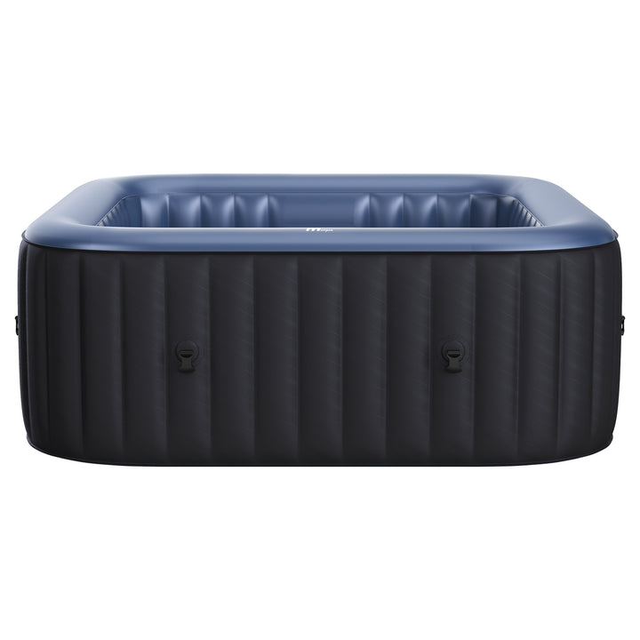 MSpa Tekapo 6Person Square Inflatable Bubble Spa, Thermal Cover, Outdoor Hot Tub - VMInnovations