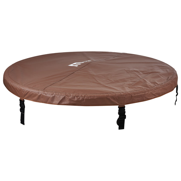 MSpa Duet 6-Person Round Inflatable Bubble Spa, Thermal Cover, Energy-Efficient - VMInnovations