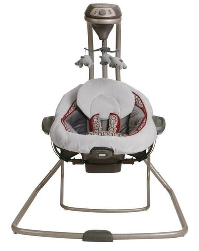 Graco DuetConnect LX Infant Baby Swing & Bouncer – Finley 1852653 (Open Box)