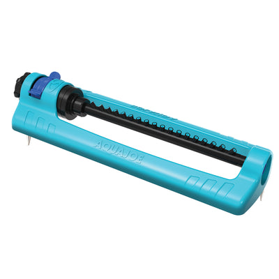 Aqua Joe Oscillating Sprinkler, Ground Spike with Adjustable Spray, 3700 Sq. Ft.