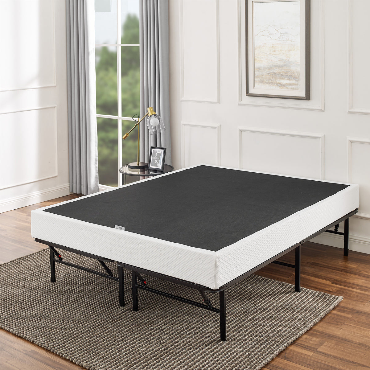 Hercules 5" Smart Folding Mattress Foundation Box Spring Replacement, Queen - VMInnovations