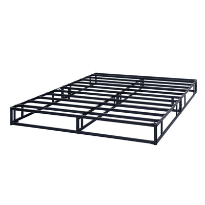 Hercules 7" Smart Folding Metal Mattress Foundation Box Spring Replacement, King - VMInnovations