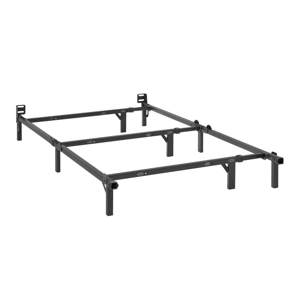 Hercules 7" Adjustable Metal Bed Frame for Twin, Full, and Queen Size Mattress - VMInnovations