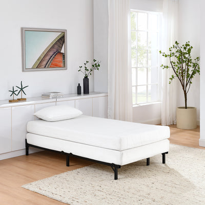 Hercules 7" Adjustable Metal Bed Frame for Twin, Full, and Queen Size Mattress - VMInnovations