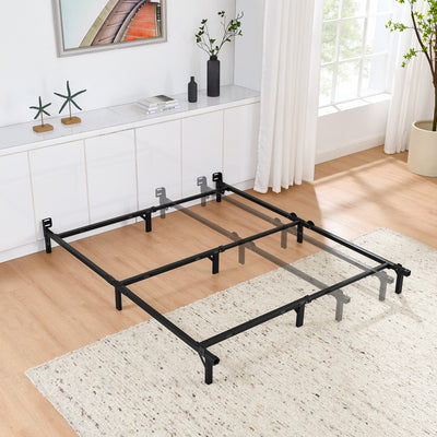 Hercules 7" Adjustable Metal Bed Frame for Twin, Full, and Queen Size Mattress - VMInnovations
