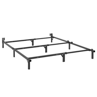 Hercules 7" Adjustable Metal Bed Frame for Twin, Full, and Queen Size Mattress - VMInnovations