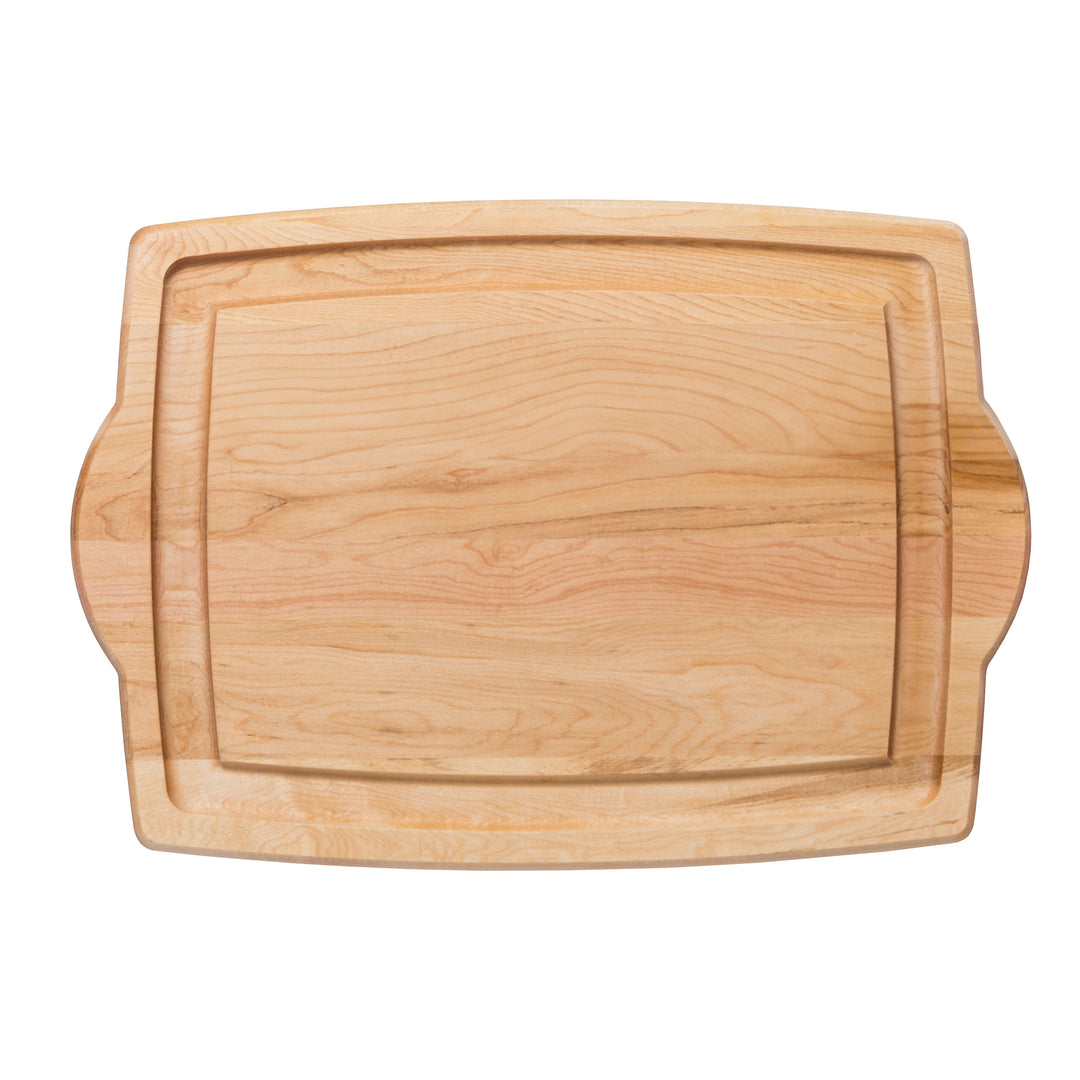 J.K. Adams Farmhouse Maple Carving Cutting Board w/ Handles, 20" x 14" x 0.75"