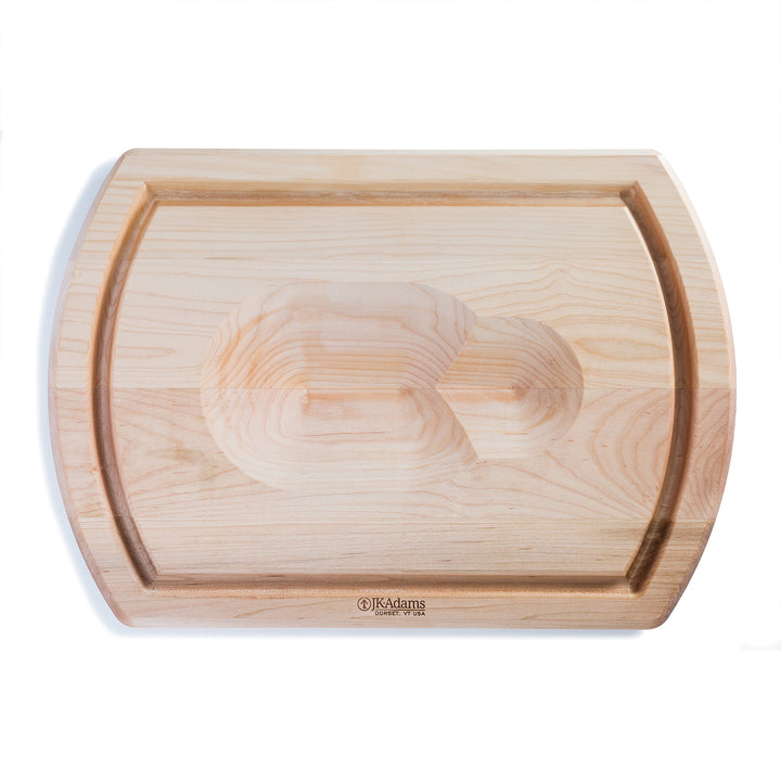 J.K. Adams Maple Reversible Carving Board, Wood Cutting Board, 20" x 14" x 1.25" - VMInnovations