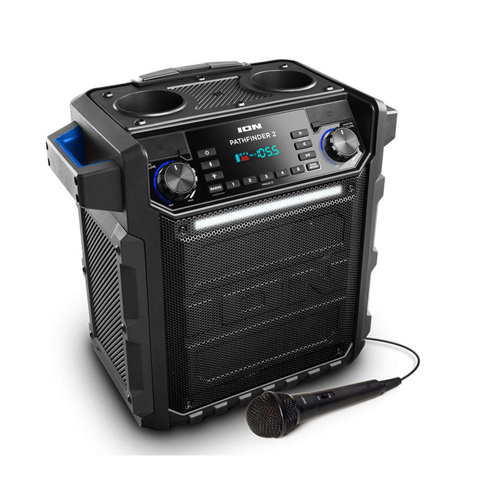 ION Audio Pathfinder 2 Portable Water Resistant Rechargeable Speaker (Used) - VMInnovations