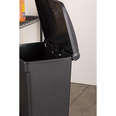 Step On Trash Can w/Foot Pedal, 23 Gal Plastic Hands Free Waste Bin (Open Box) - VMInnovations