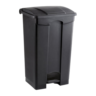 Step On Trash Can w/Foot Pedal, 23 Gal Plastic Hands Free Waste Bin (Open Box) - VMInnovations
