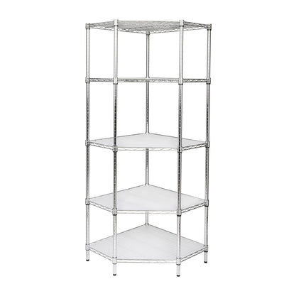 Honey-Can-Do 5Tier Corner Shelving Storage Organizer, 350lb Capacity (Open Box)