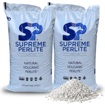 SP Super Coarse Horticultural Perlite for Potting Soil Mixes, 4 Cu Ft, 2 Pack