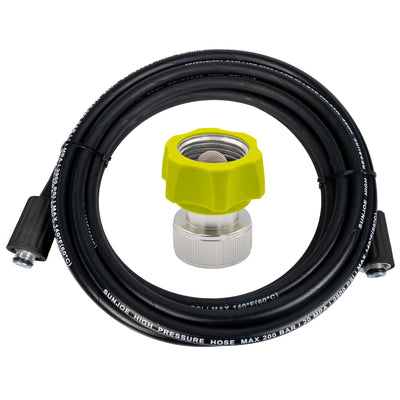 Sun Joe 3/4" Aluminum Pressure Washer Garden Hose Adaptor & Replacement Hose - VMInnovations