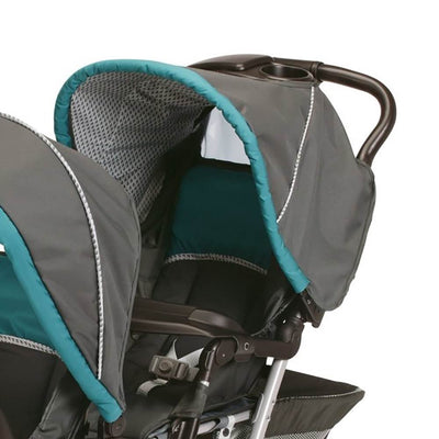 Graco DuoGlider Tandem Folding Double Baby Stroller - Dragonfly (Lightly Used)