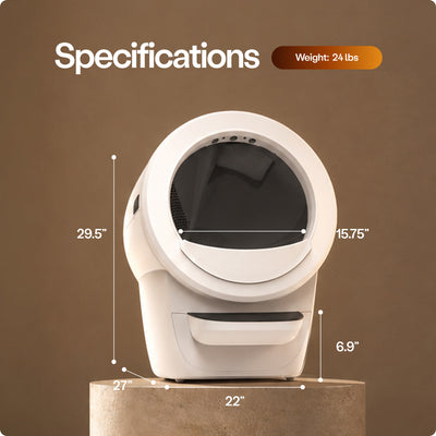 Litter-Robot 4 by Whisker, White - Automatic, Self-Cleaning Cat Litter Box - VMInnovations