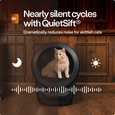 Litter-Robot 4 Supply & Accessory Bundle by Whisker, Black (Open Box)