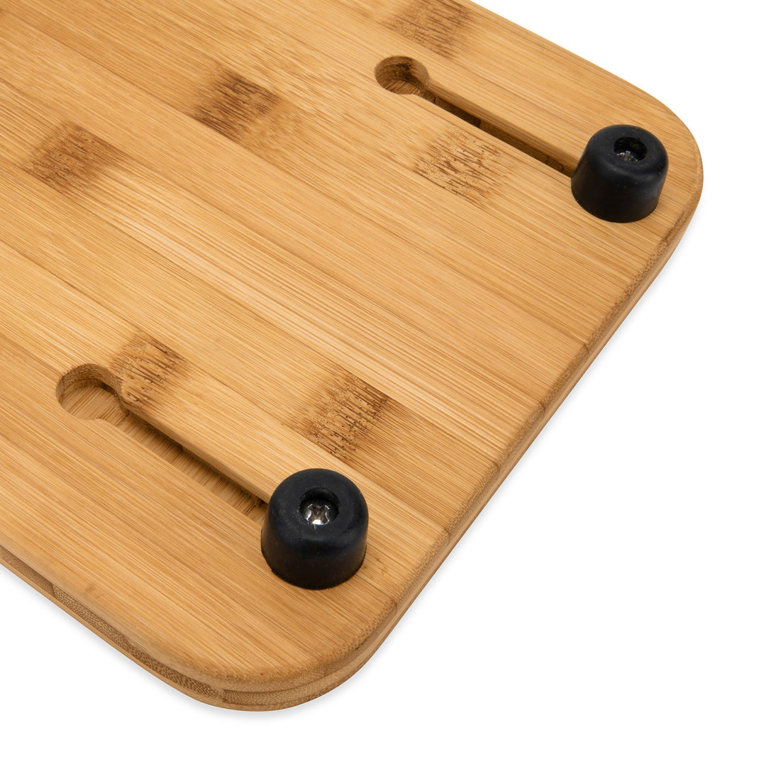 Camco Bamboo Over the Sink Cutting Board for RV and Marine Use, 24 x 8 Inches