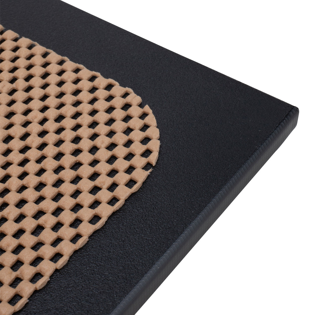 Camco Decor Mate RV Stove Topper & Workspace Board for Trailers & Campers, Black - VMInnovations