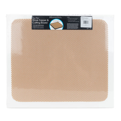 Camco Decor Mate RV Stove Topper & Workspace Board for Trailers & Campers, White - VMInnovations