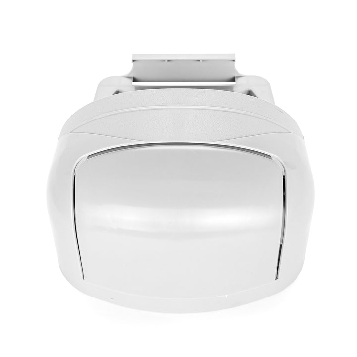 Camco Cabinet Mount Trash Can, Compact Waste Basket with Lid, 5 Quarts, Gray - VMInnovations