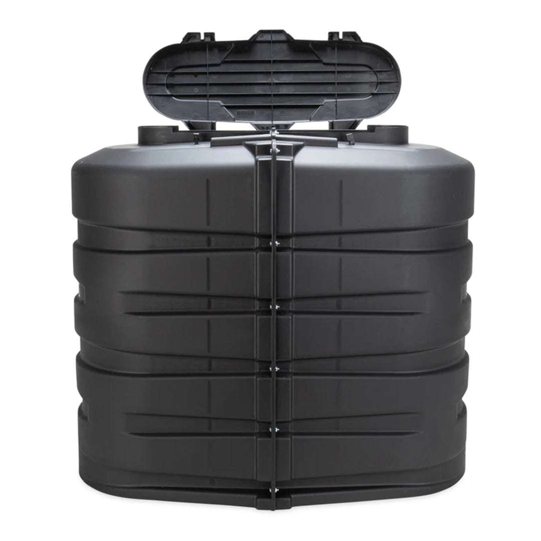 Camco Dual Propane Tank Cover for Campers or RVs, Fits 2 30 Pound Steel Tanks - VMInnovations
