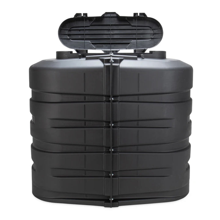 Camco Dual Propane Tank Cover for Campers or RVs, Fits 2 30 Pound Steel Tanks - VMInnovations