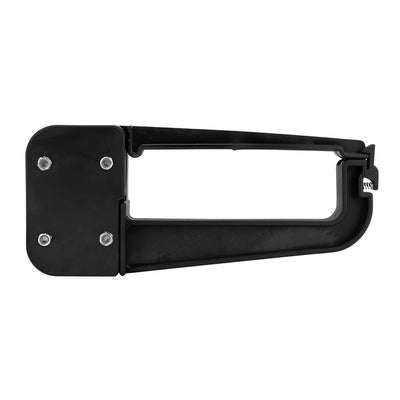 Camco Clamp-N-Carry Lockable Chair & Bike Rack for RV Ladders, Adjustable Strap - VMInnovations