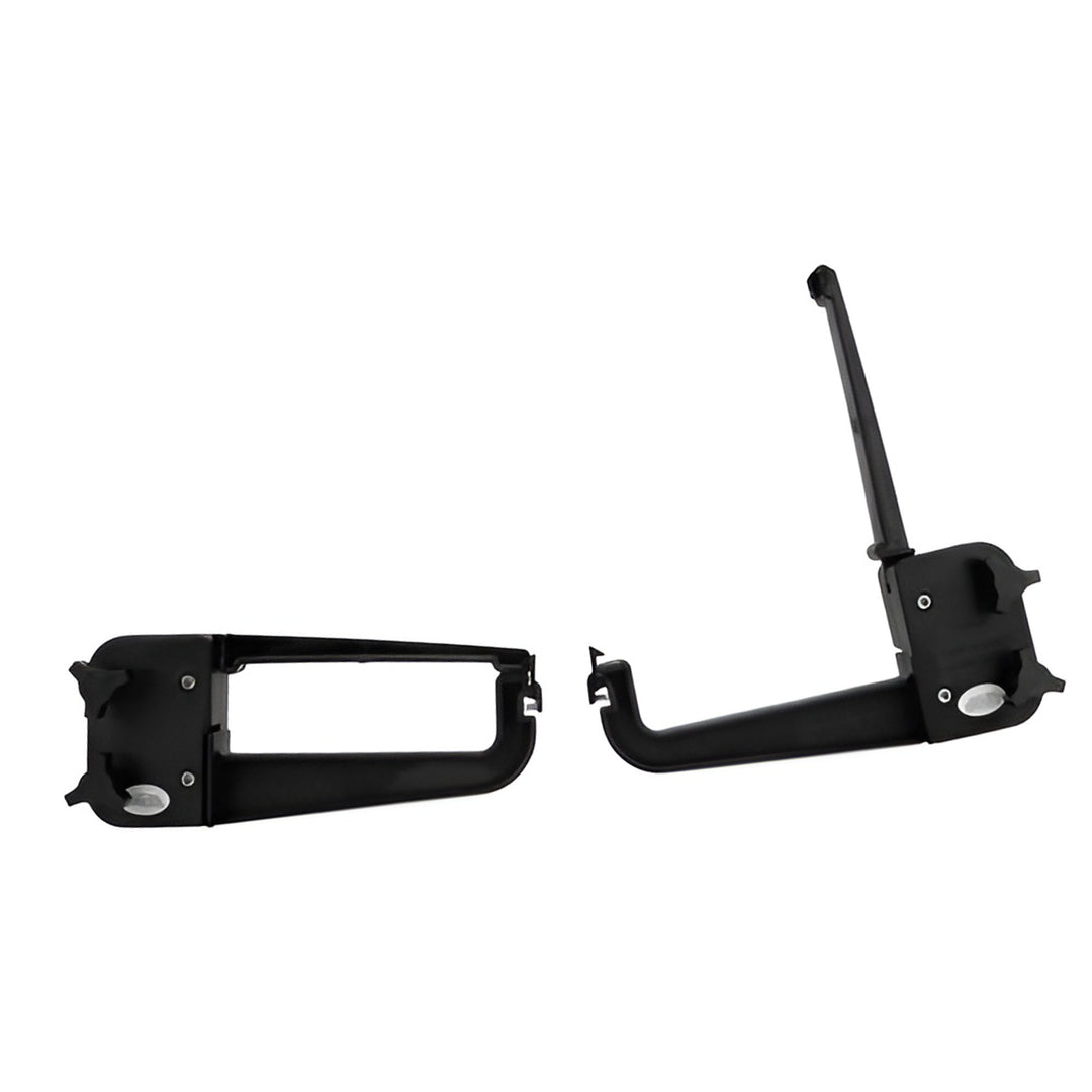 Camco Clamp-N-Carry Lockable Chair & Bike Rack for RV Ladders, Adjustable Strap - VMInnovations