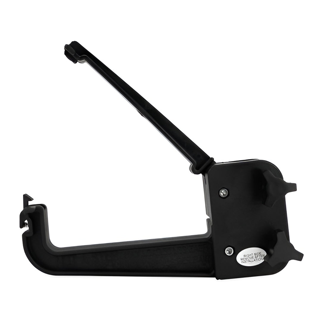 Camco Clamp-N-Carry Lockable Chair & Bike Rack for RV Ladders, Adjustable Strap - VMInnovations
