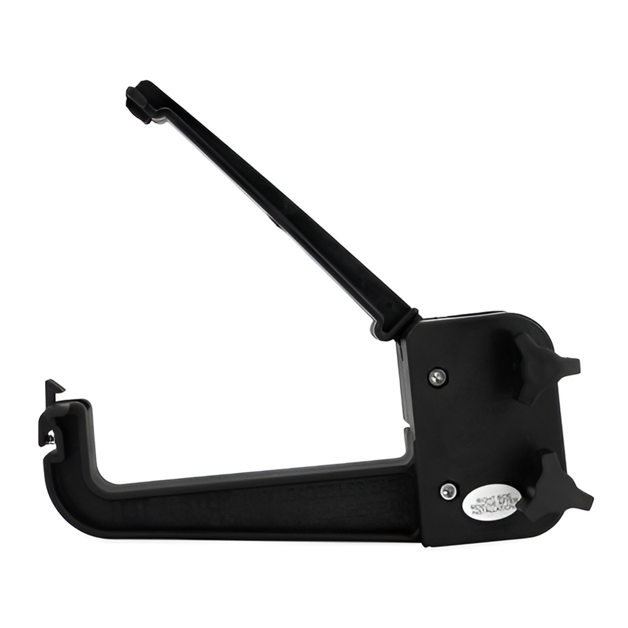 Camco Clamp-N-Carry Lockable Chair & Bike Rack for RV Ladders, Adjustable Strap - VMInnovations