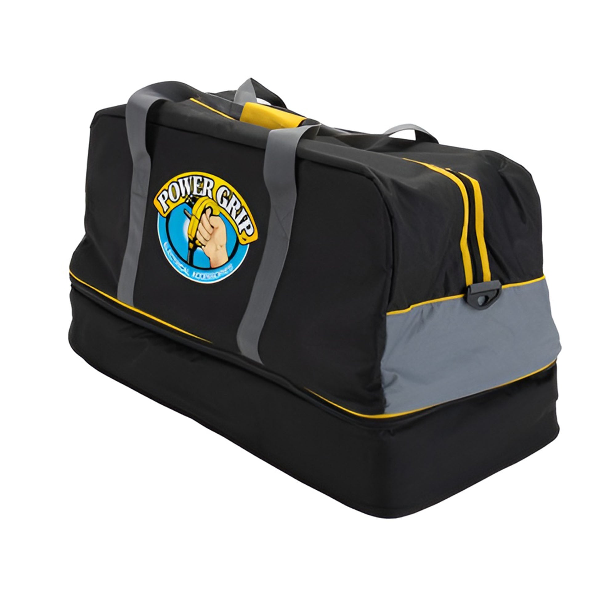 Camco Power Grip Electrical Accessory Bag with Adapter Storage Duffel, Black - VMInnovations