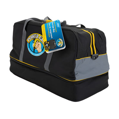 Camco Power Grip Electrical Accessory Bag with Adapter Storage Duffel, Black - VMInnovations