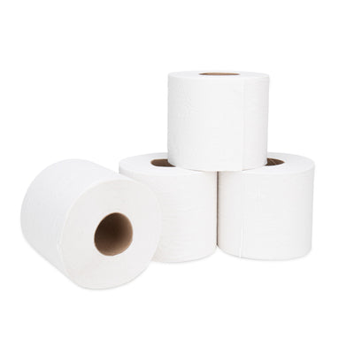 Camco 1-Ply Toilet Paper, 64 Rolls, 500 Flushable Biodegradable Tissue Sheets
