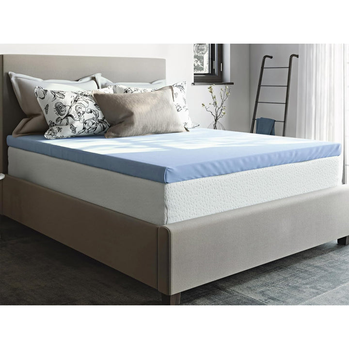 Roost Sleep Cool Cloud 3" Gel-Infused Memory Foam Cooling Mattress Topper, Queen