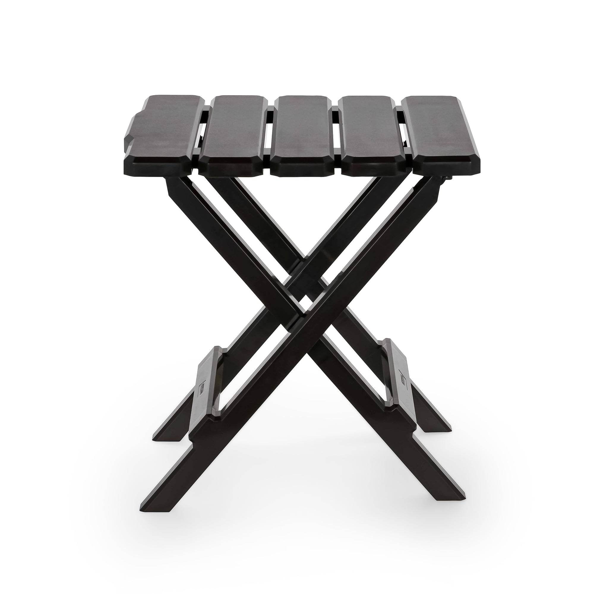 Camco Adirondack Style Folding Plastic Large Table, Indoor or Outdoor Use, Mocha - VMInnovations