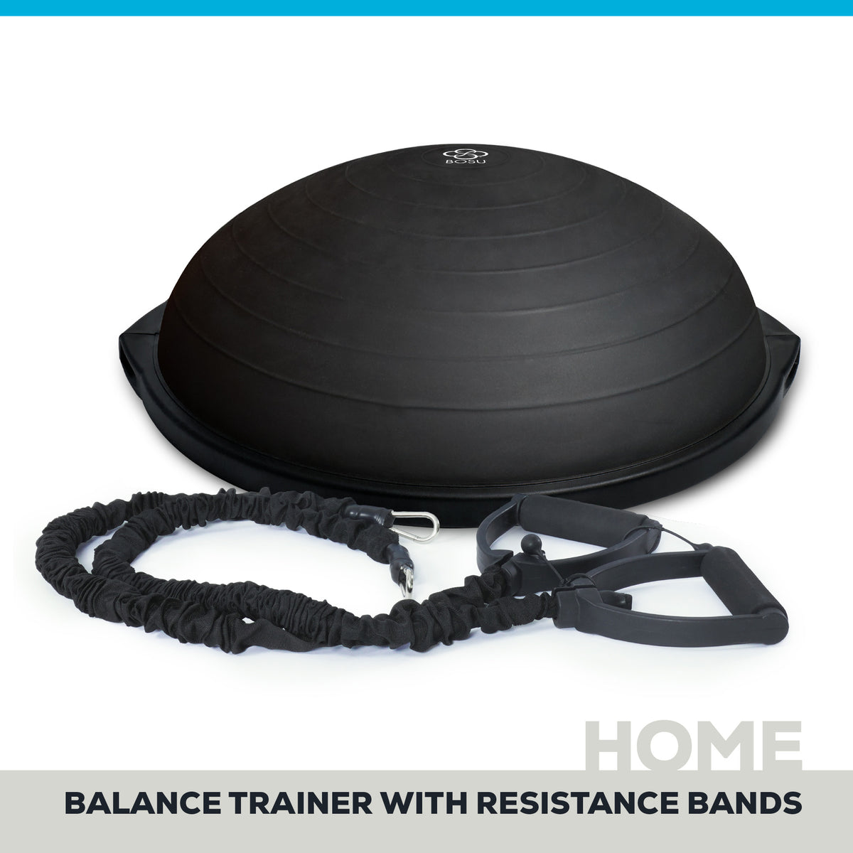 Bosu Home Balance Trainer for Strength, Flexibility, and Cardio Workouts, (Used)