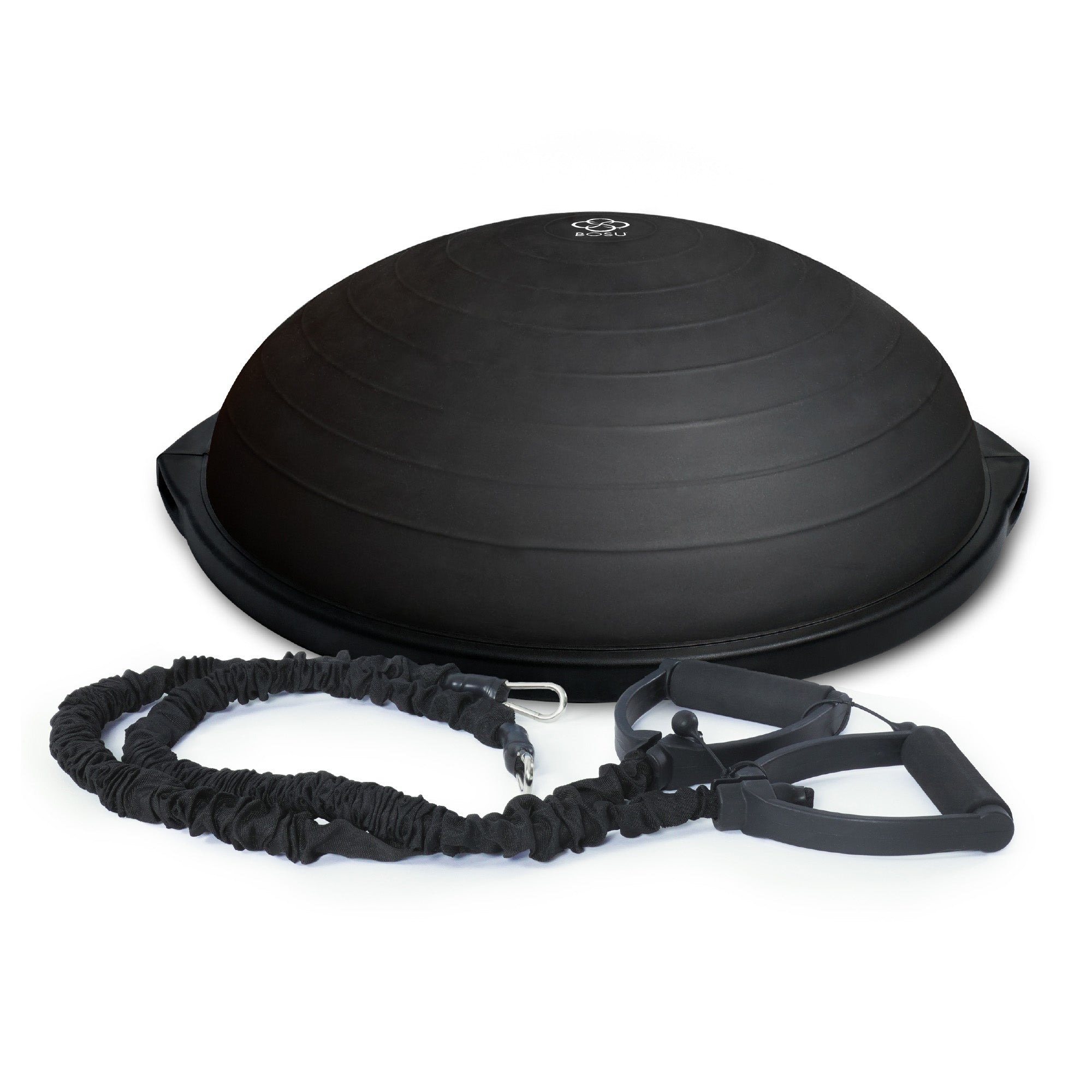 Bosu Home Balance Trainer for Strength, Flexibility, and Cardio Workouts, Black - VMInnovations