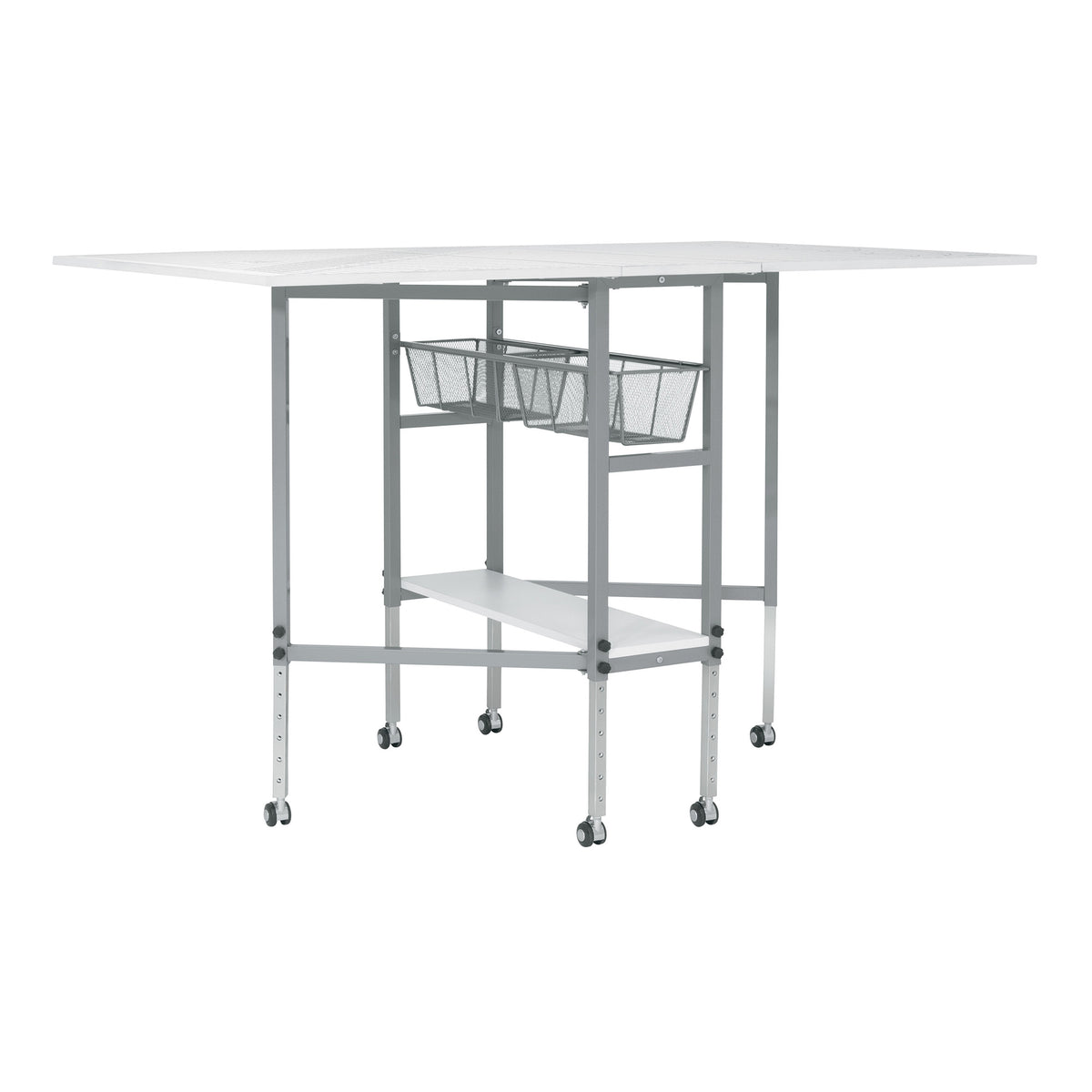 Sew Ready Foldable Hobby and Cutting Grid Table with Storage for Arts and Crafts - VMInnovations