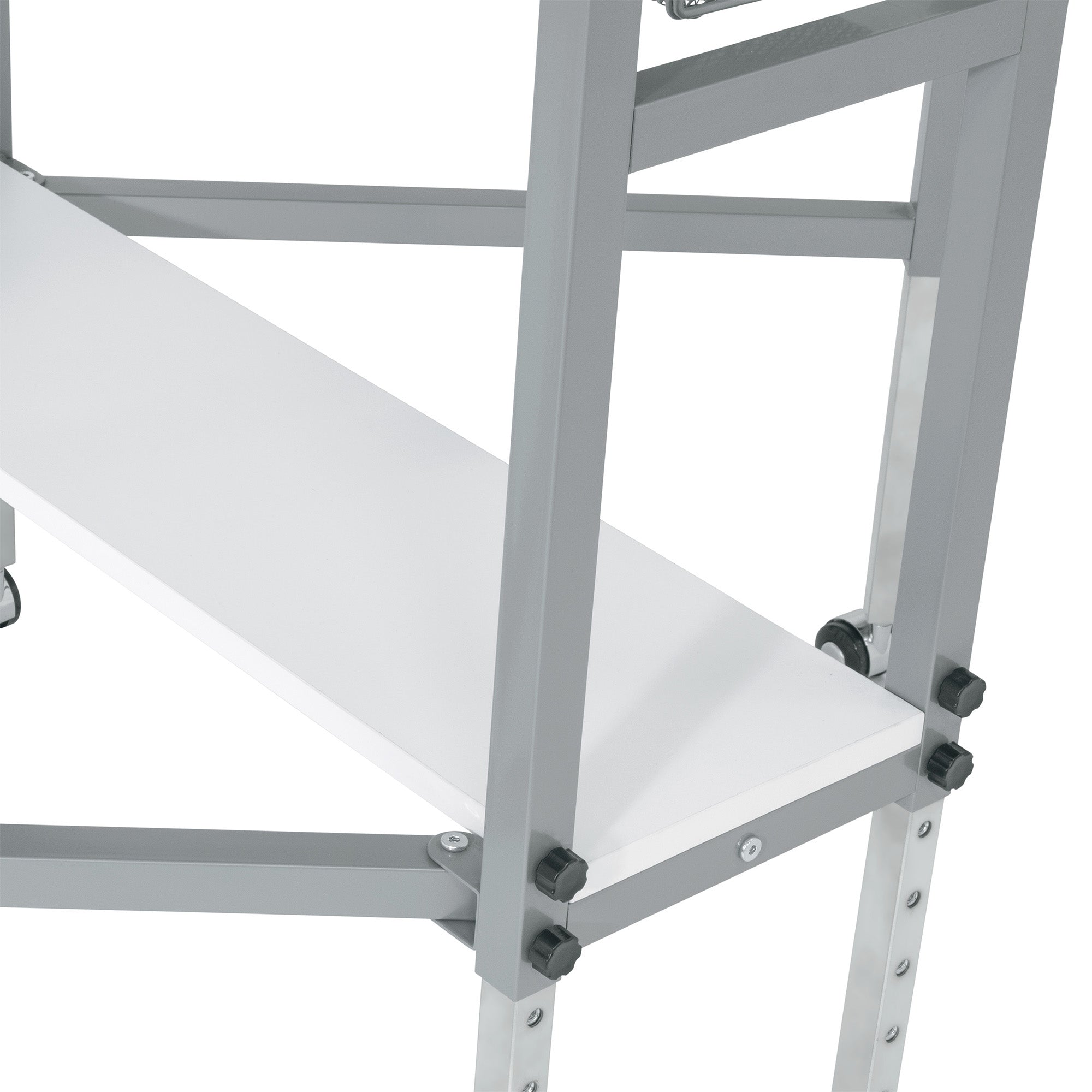 Sew Ready Foldable Hobby and Cutting Grid Table with Storage for Arts and Crafts (For Parts)