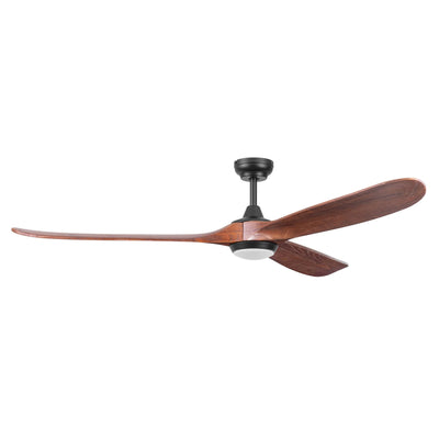 Honeywell Taiga 70 Inch Ceiling Fan with Redwood Blades, LED Light & Remote
