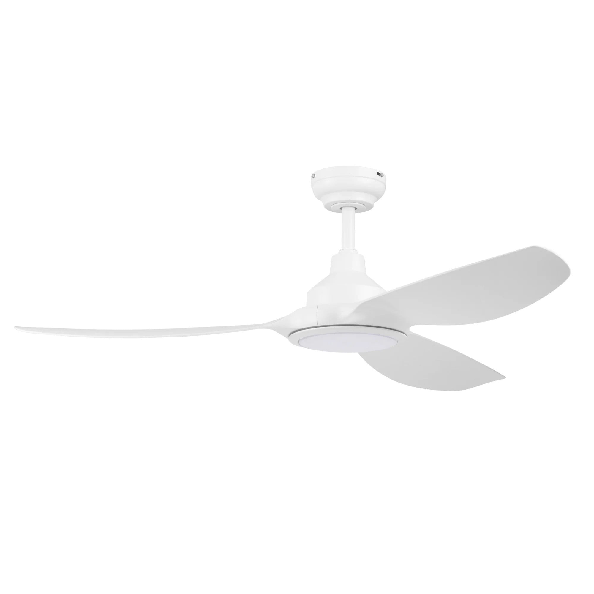 Honeywell Sirro 52" Ceiling Fan with Light & Remote, 3 White Blades, (Open Box)