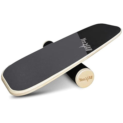 Yes4All Balance Board Sports Trainer Surf Trainer Board With Adjustable Stoppers